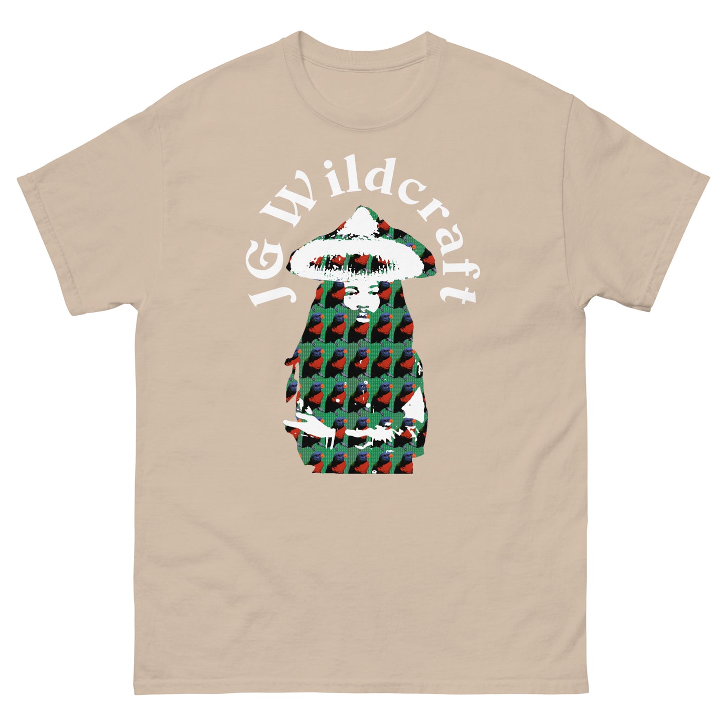 Parrot Print Wizard Men's classic tee