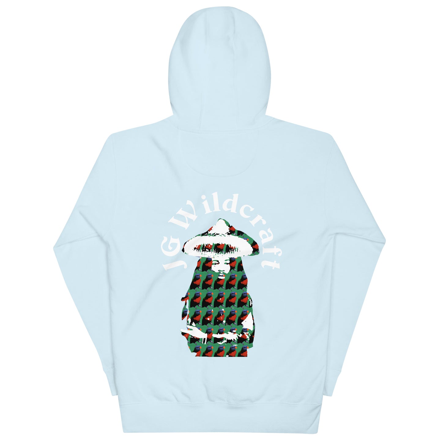Parrot Print Wizard Unisex Hoodie