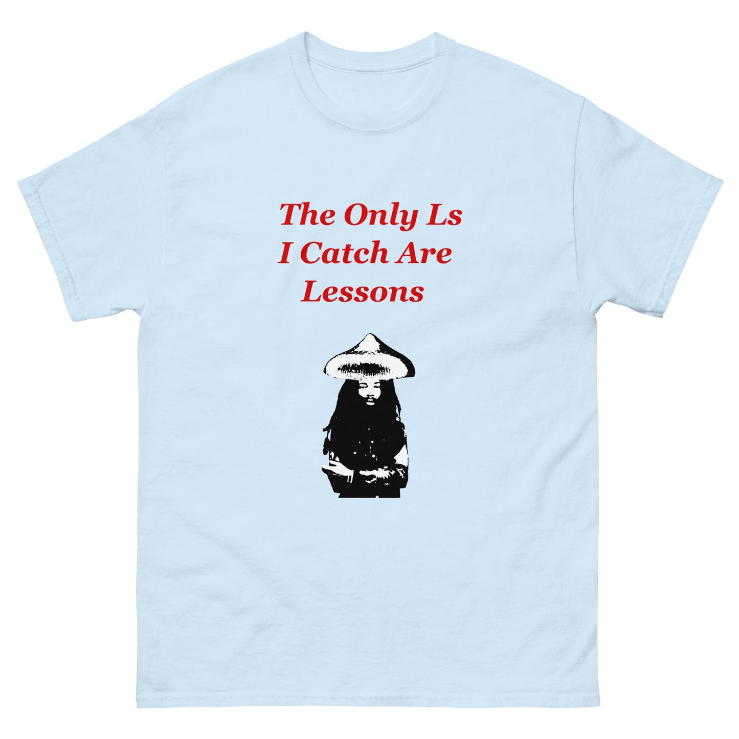 The Only Ls I Catch Are Lessons Wizard Men's classic tee