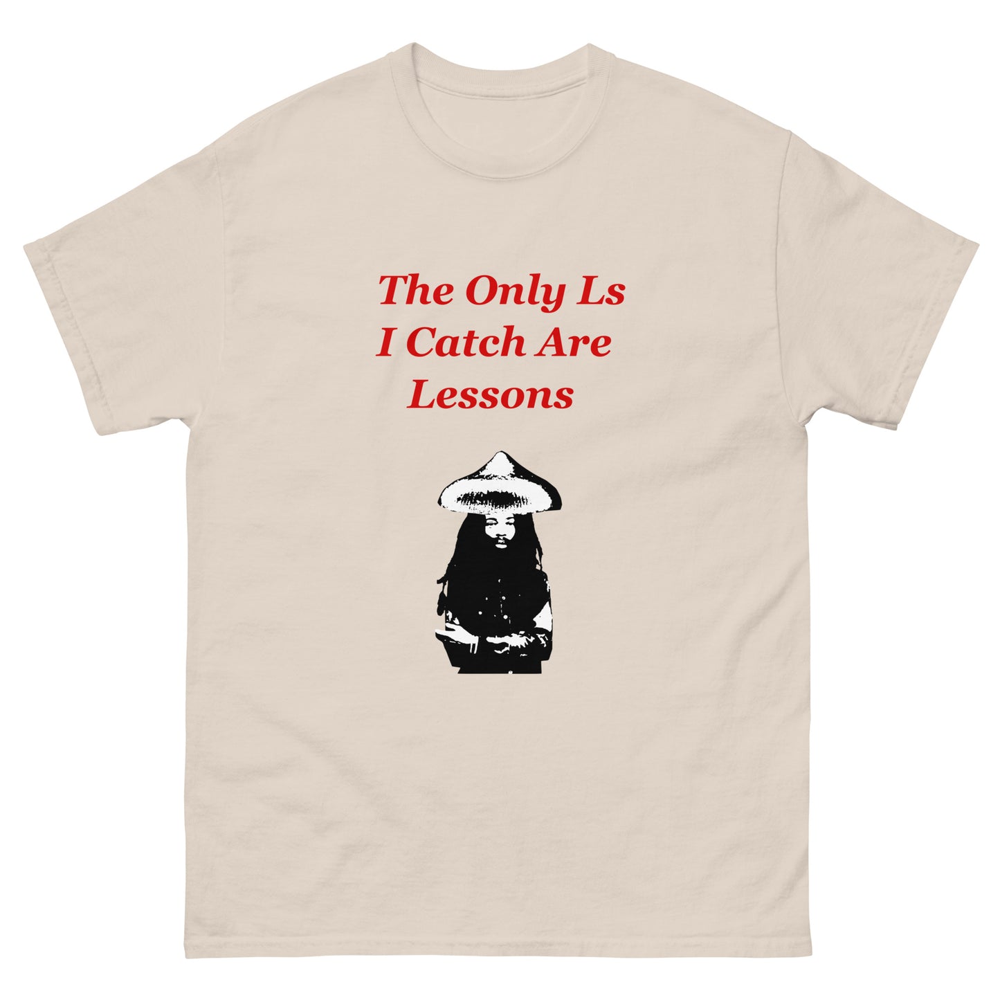 The Only Ls I Catch Are Lessons Wizard Men's classic tee