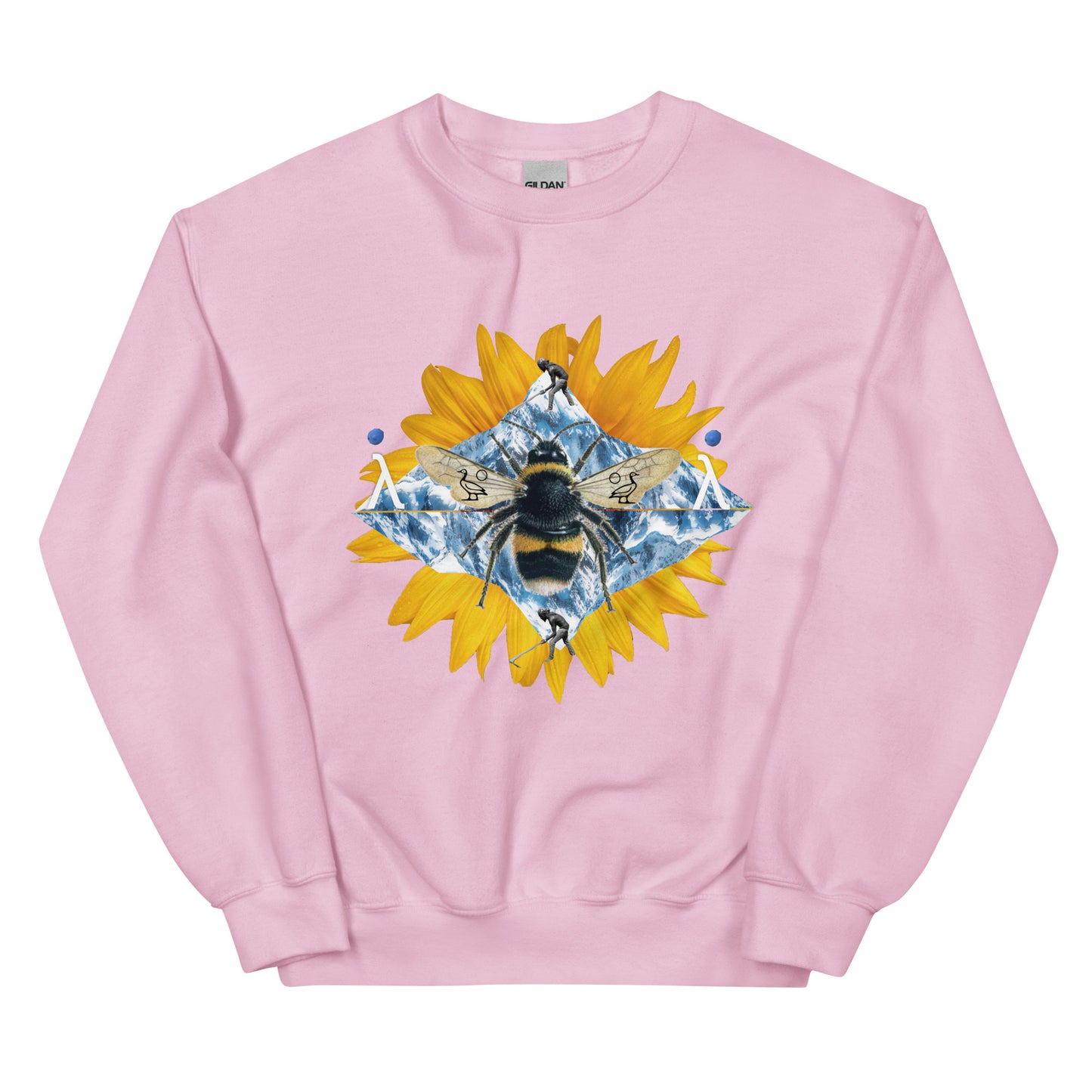 Sunflower Bee Unisex Sweatshirt