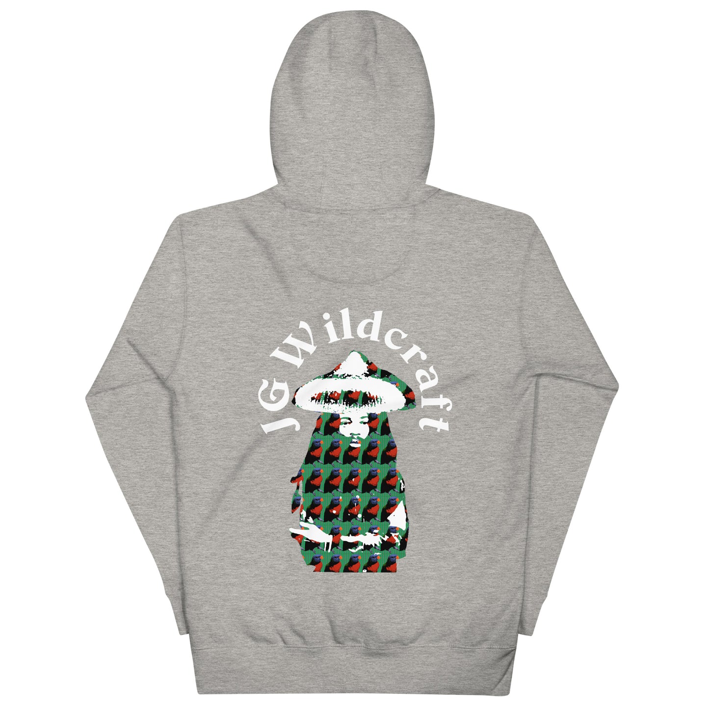 Parrot Print Wizard Unisex Hoodie