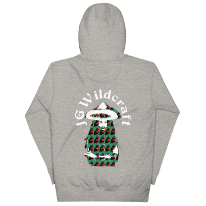 Parrot Print Wizard Unisex Hoodie