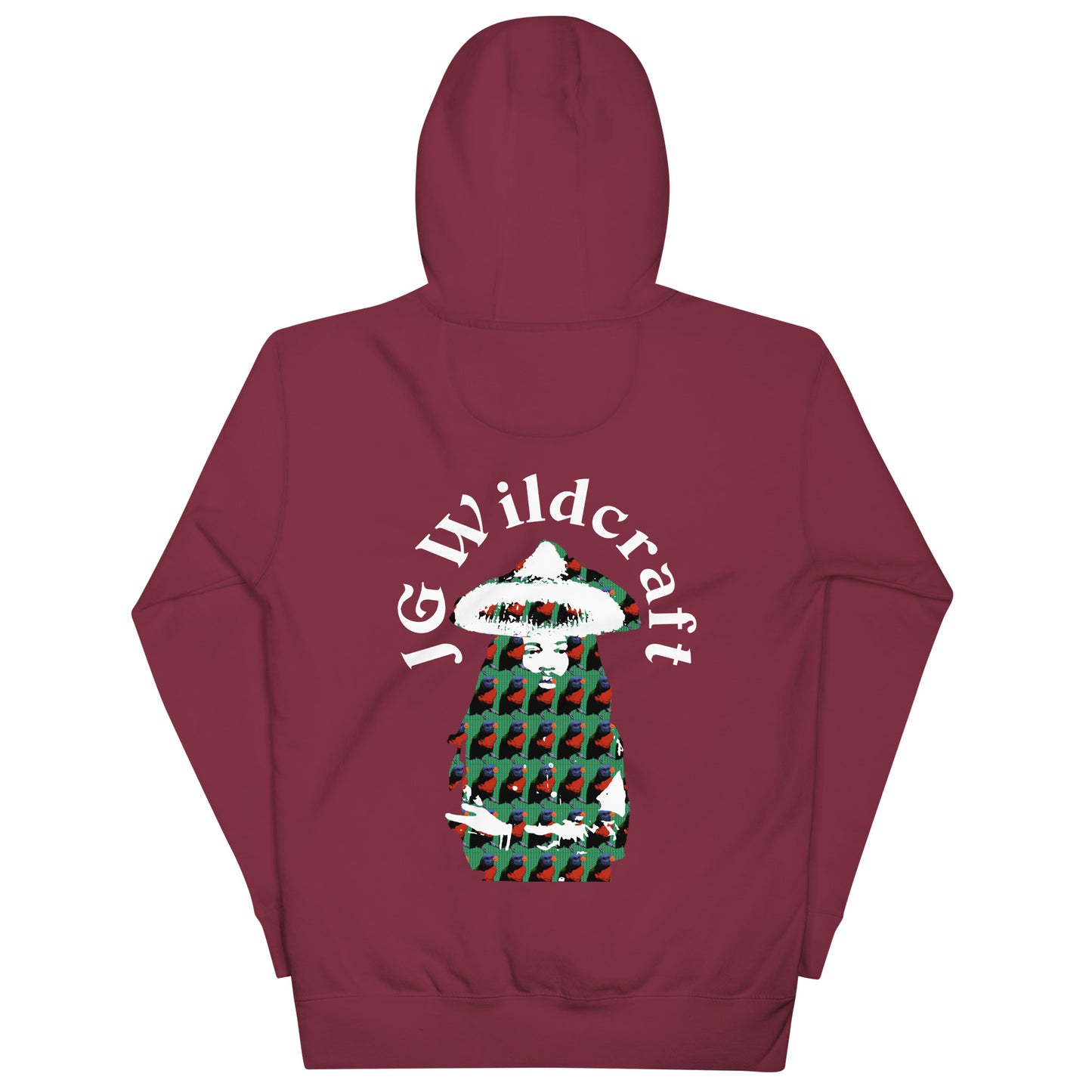 Parrot Print Wizard Unisex Hoodie