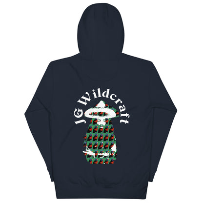Parrot Print Wizard Unisex Hoodie